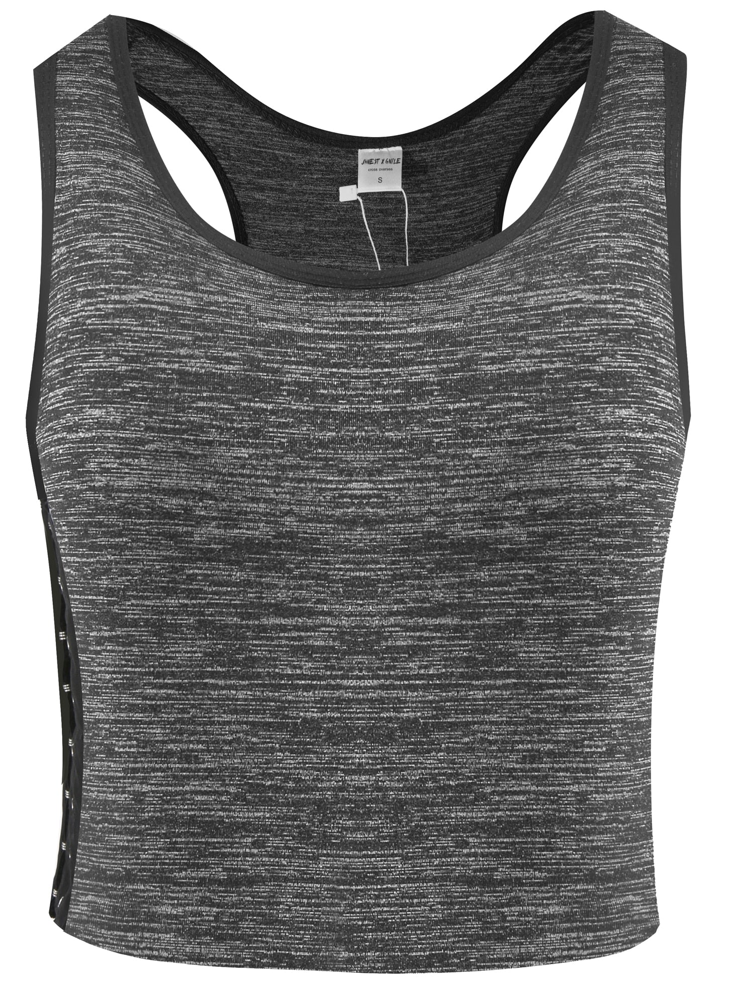XUJI Women Tomboy Breathable Cotton Elastic Band Colors Chest Binder Tank Top